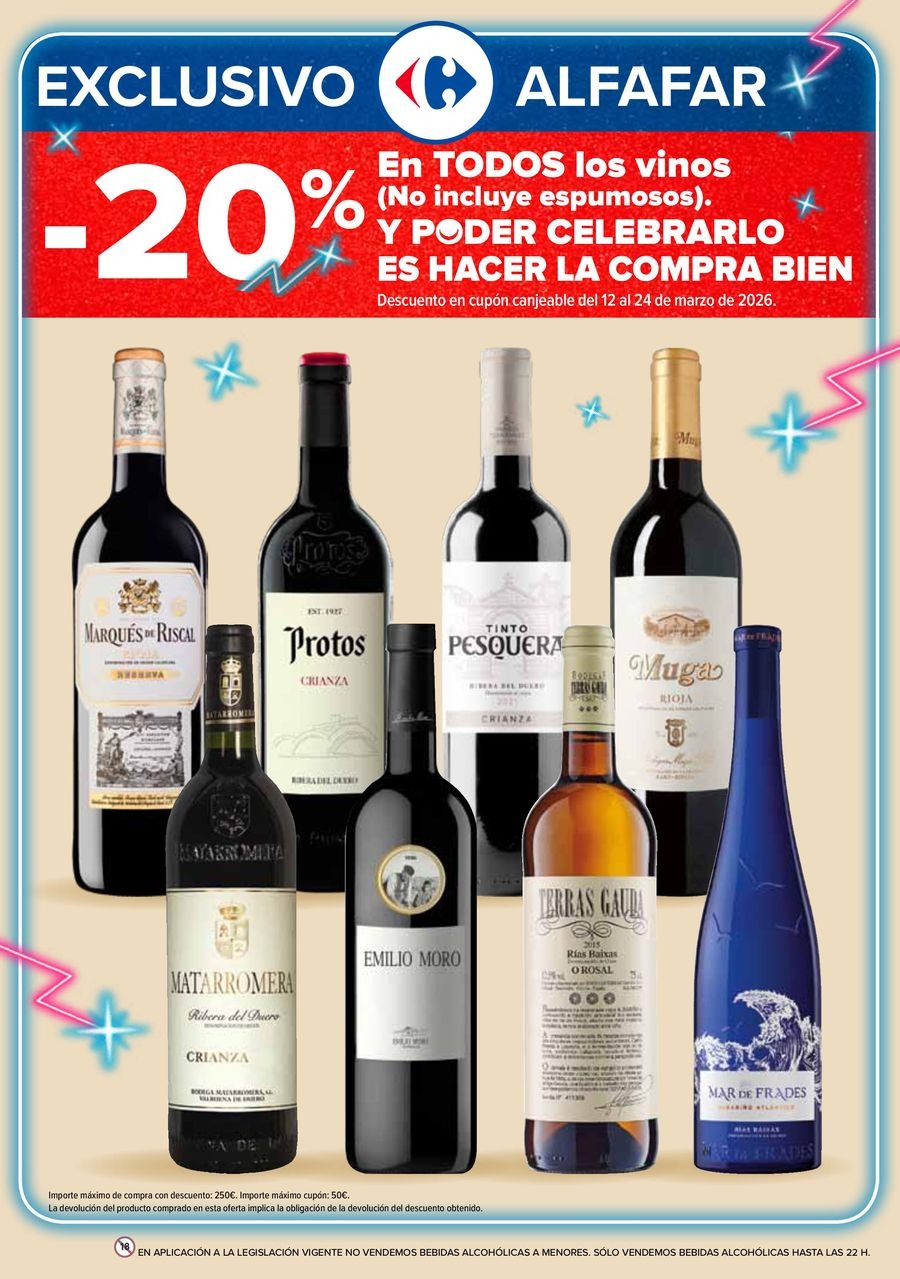 Ofertas de Carrefour España de 25 febrero a 11 marzo 2026 50% QUE VUELVE + 3x2 Ofertas