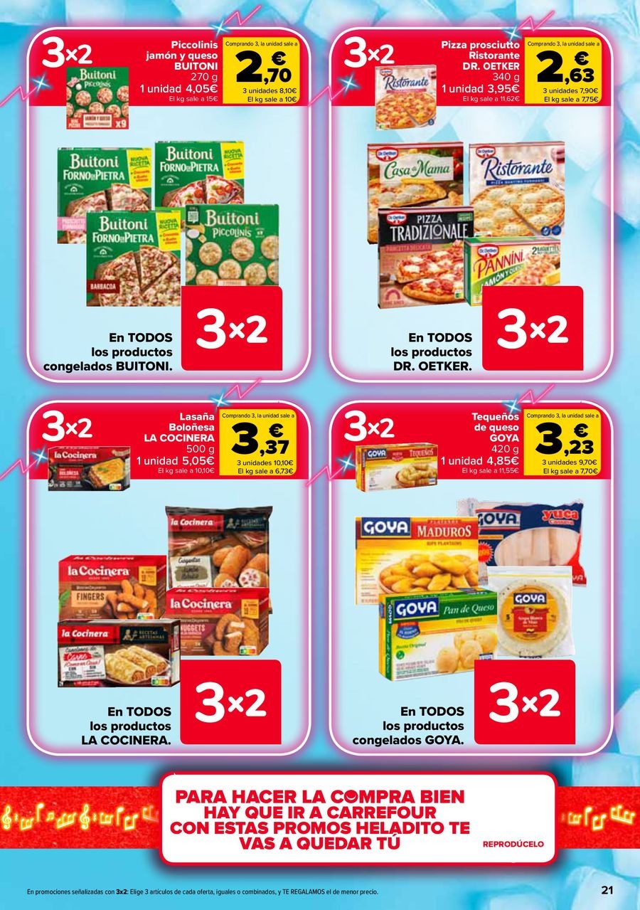 Ofertas de Carrefour España de 25 febrero a 11 marzo 2026 50% QUE VUELVE + 3x2 Ofertas