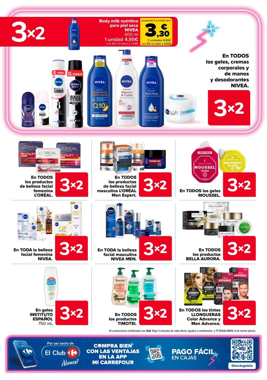Ofertas de Carrefour España de 25 febrero a 11 marzo 2026 50% QUE VUELVE + 3x2 Ofertas