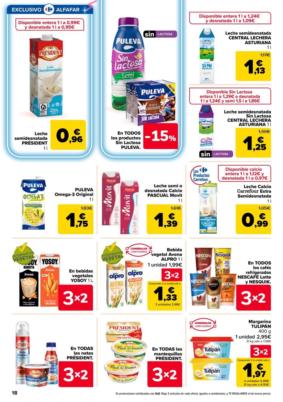 Ofertas de Carrefour España de 25 febrero a 11 marzo 2026 50% QUE VUELVE + 3x2 Ofertas