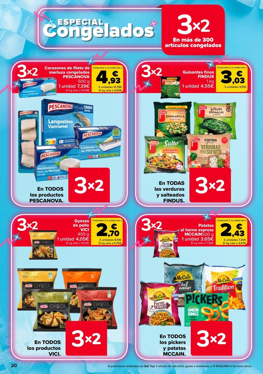 Ofertas de Carrefour España de 25 febrero a 11 marzo 2026 50% QUE VUELVE + 3x2 Ofertas