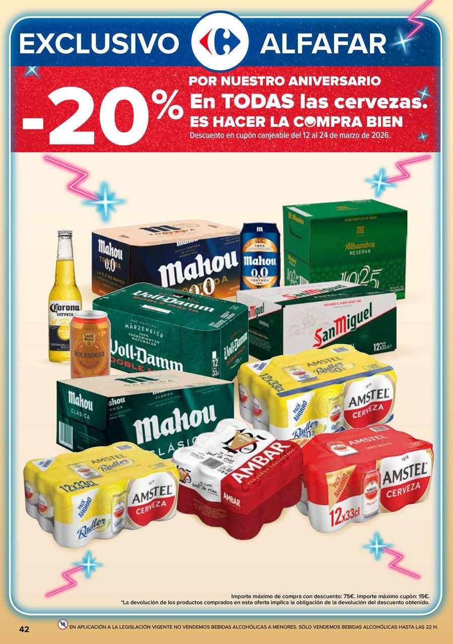 Ofertas de Carrefour España de 25 febrero a 11 marzo 2026 50% QUE VUELVE + 3x2 Ofertas