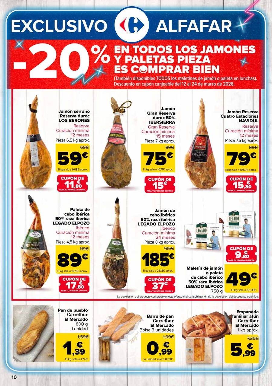 Ofertas de Carrefour España de 25 febrero a 11 marzo 2026 50% QUE VUELVE + 3x2 Ofertas