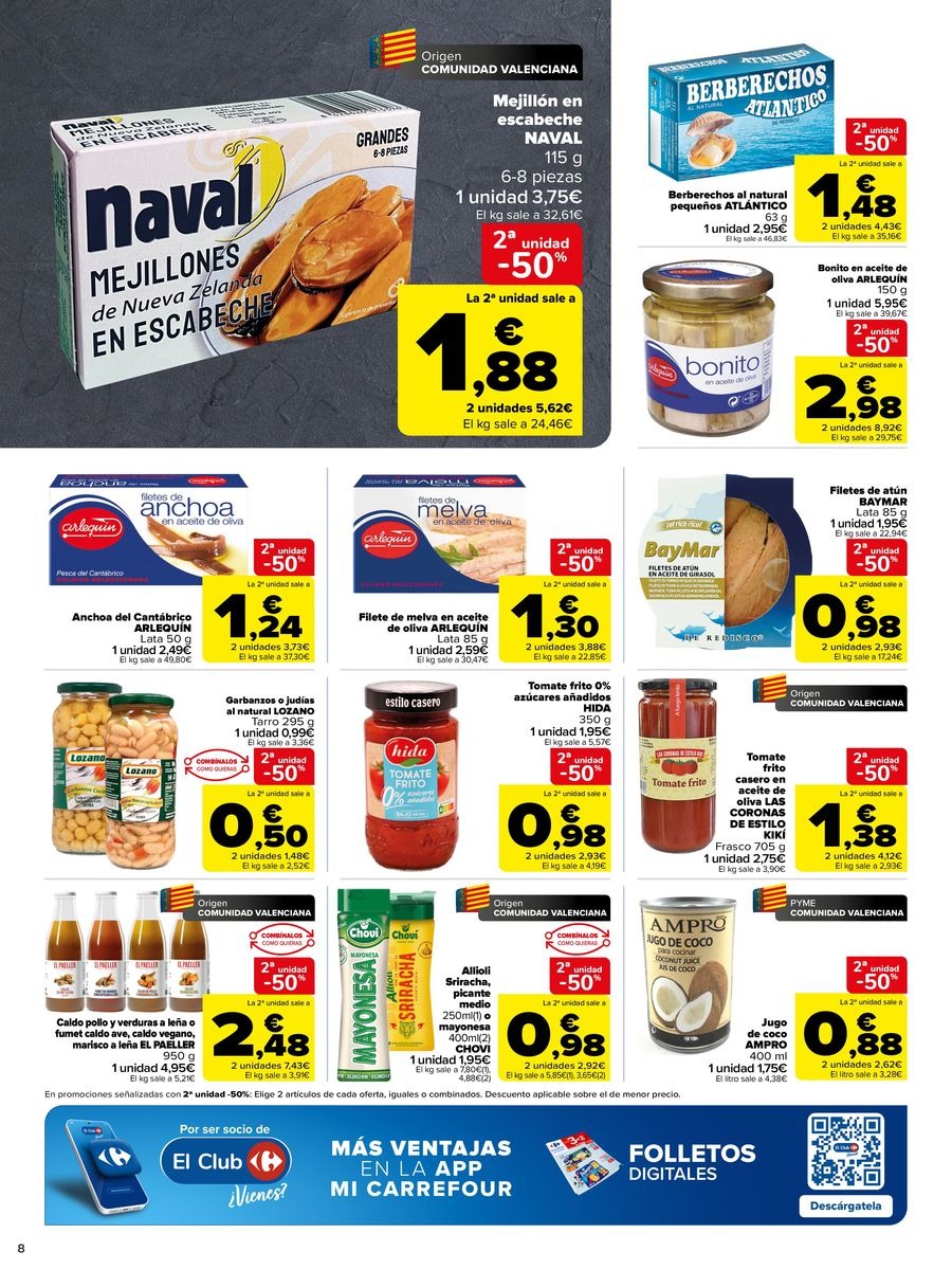 Ofertas de Carrefour España de 27 febrero a 19 marzo 2026 REGIONAL LA MAGDALENA (Alimentación, Bebidas, Dulces)