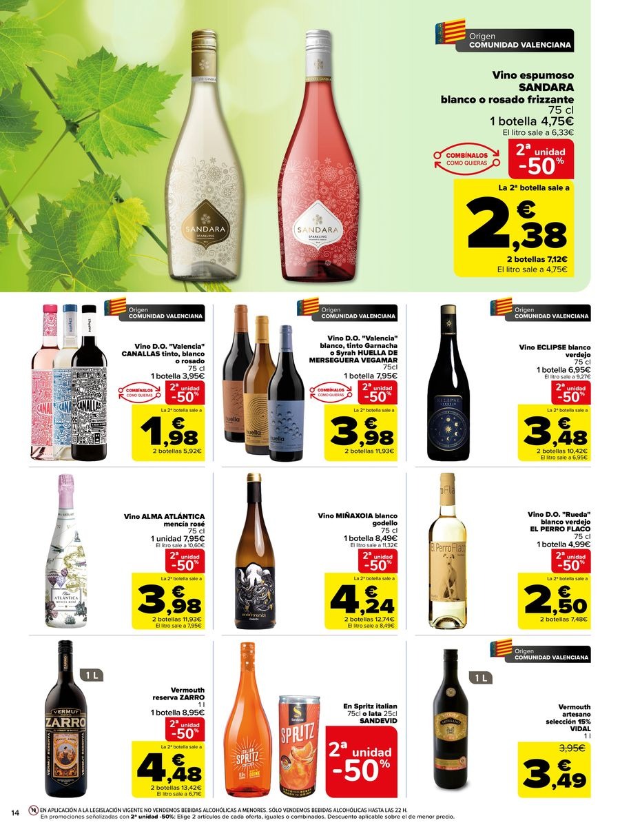 Ofertas de Carrefour España de 27 febrero a 19 marzo 2026 REGIONAL LA MAGDALENA (Alimentación, Bebidas, Dulces)