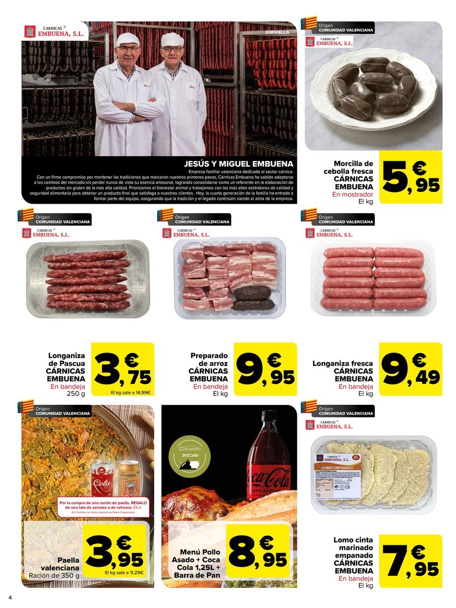 Ofertas de Carrefour España de 27 febrero a 19 marzo 2026 REGIONAL LA MAGDALENA (Alimentación, Bebidas, Dulces)
