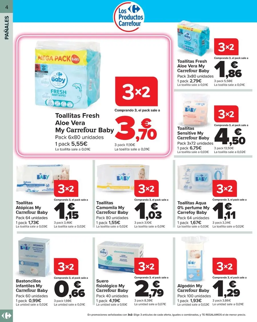 Ofertas de Carrefour España de 25 febrero a 23 marzo 2026 Ofertas BEBE
