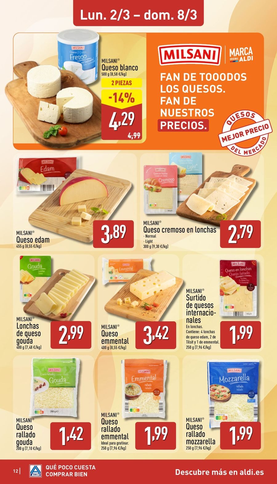 ALDI Spain Offers from 2 to 8 March 2026 How little it costs to buy well!