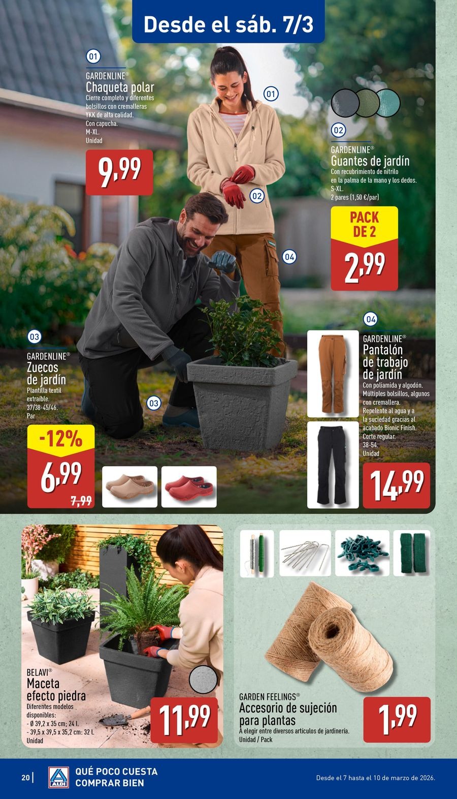 ALDI Spain Offers from 2 to 8 March 2026 How little it costs to buy well!