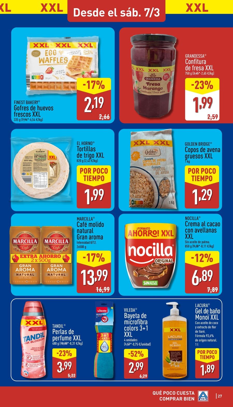 ALDI Spain Offers from 2 to 8 March 2026 How little it costs to buy well!