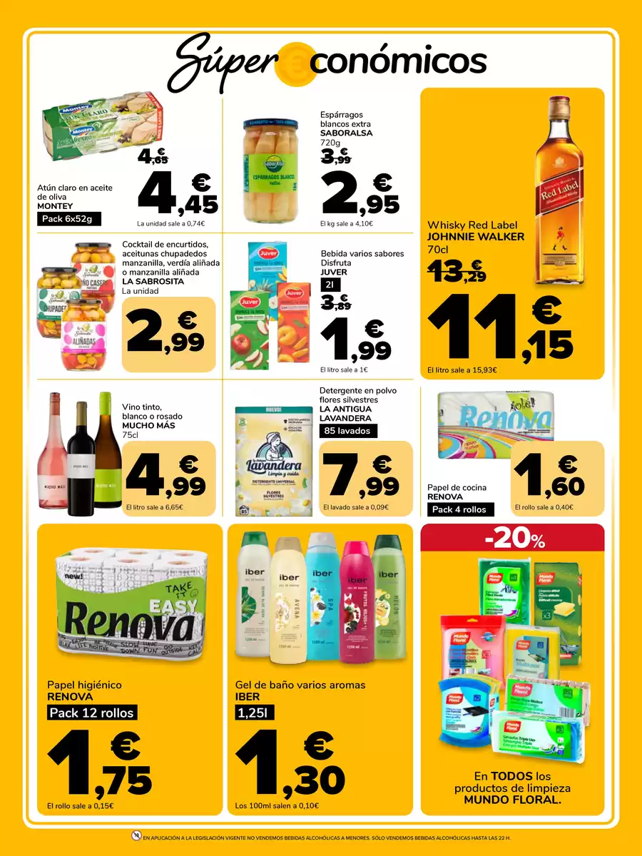 Ofertas de Supeco España de 26 febrero a 17 marzo 2026 Ofertas super económico