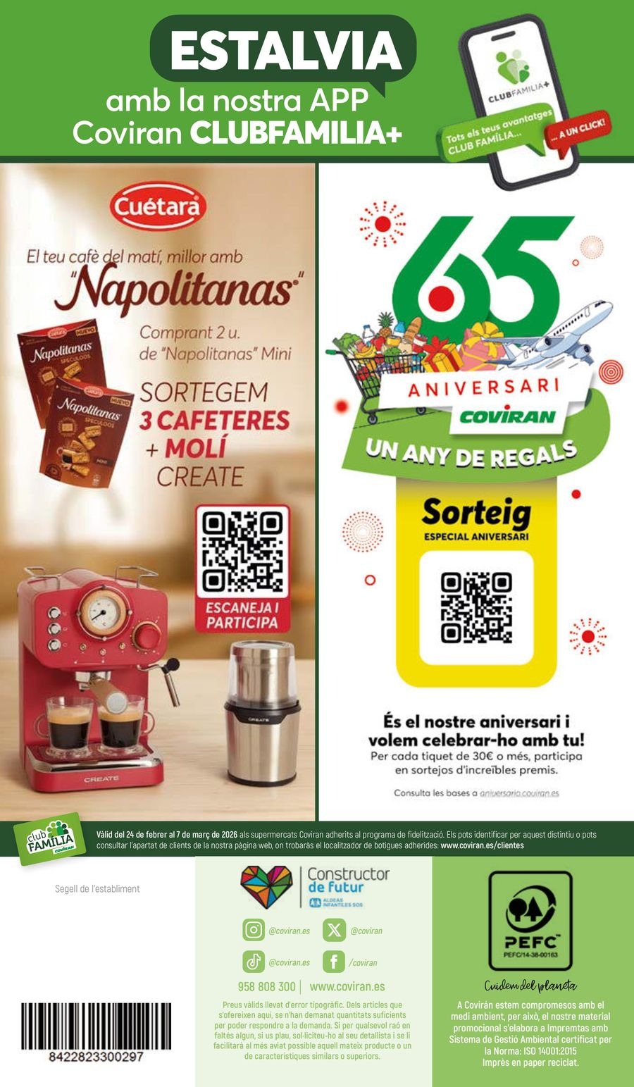 Ofertas de Coviran España de 24 febrero a 7 marzo 2026 Ofertas semanales