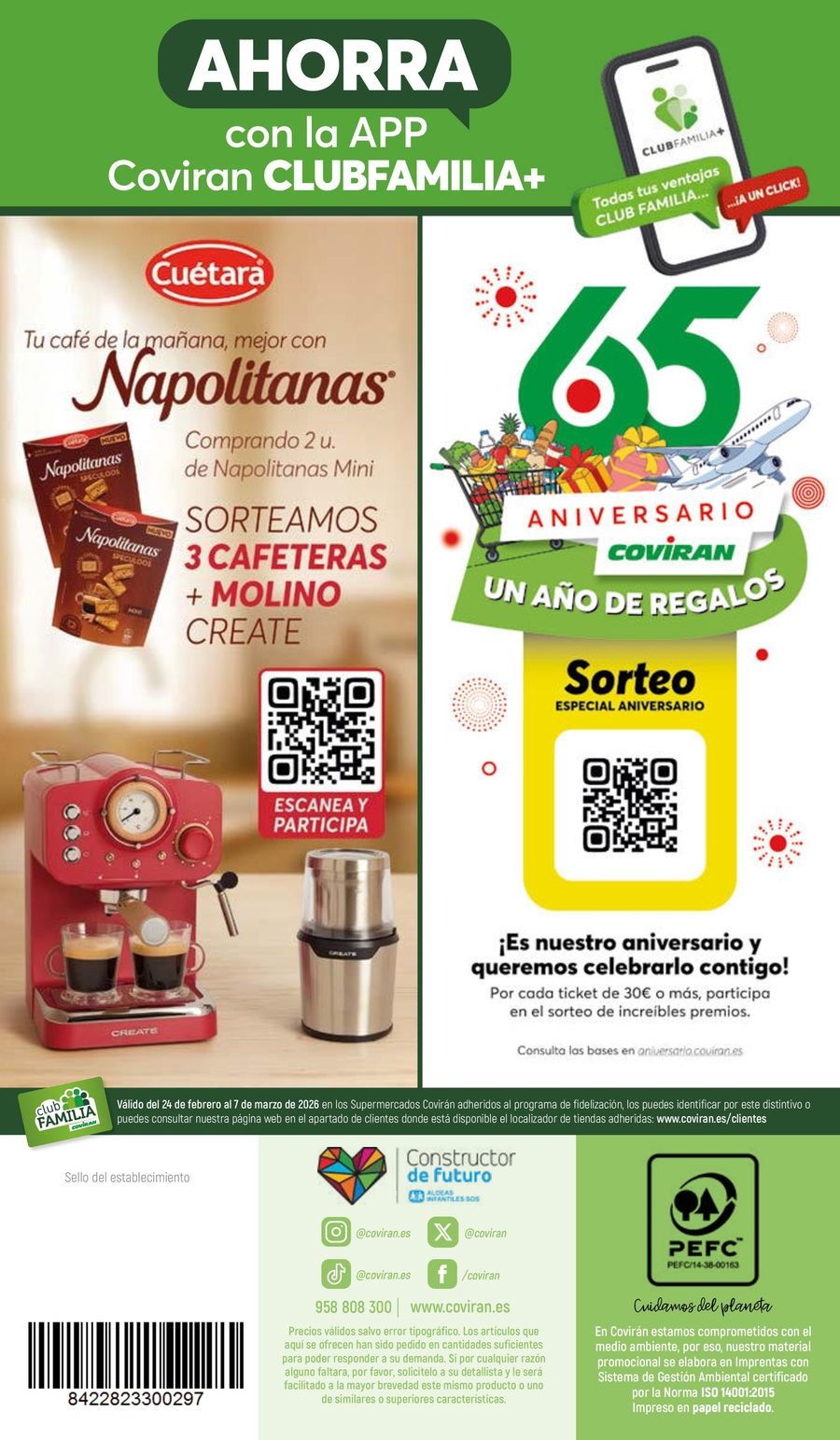 Ofertas de Coviran España de 24 febrero a 7 marzo 2026 Ofertas semanales