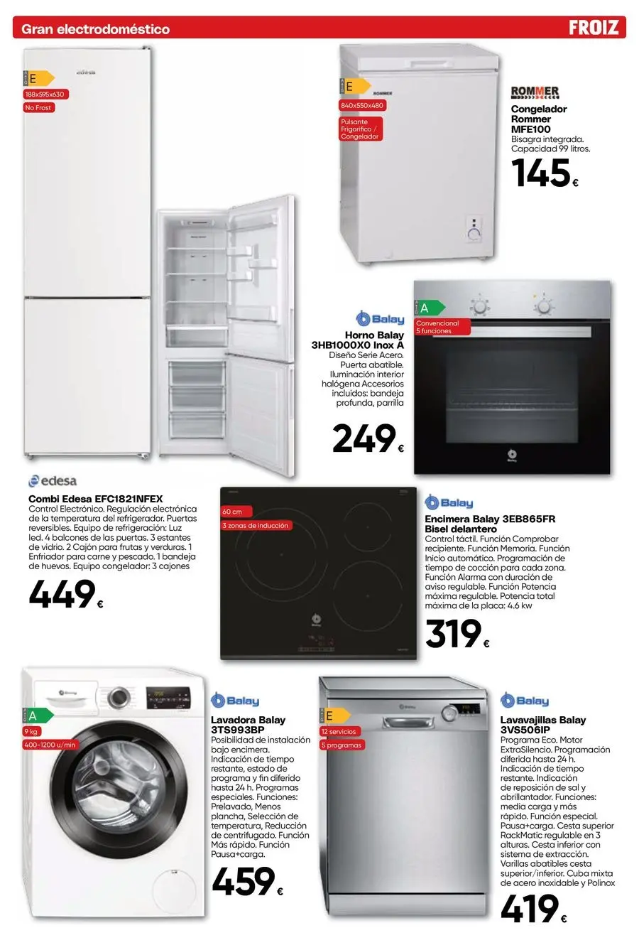 Froiz Spain Offers from 25 February to 24 March 2026 Discounts brochure