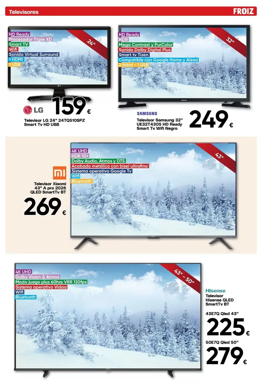 Froiz Spain Offers from 25 February to 24 March 2026 Discounts brochure