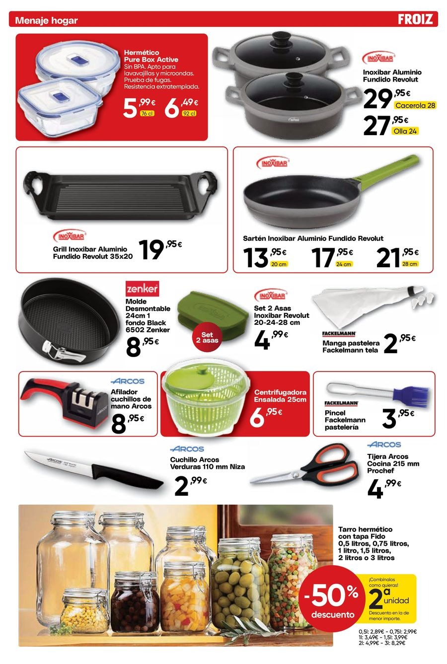 Froiz Spain Offers from 25 February to 24 March 2026 Discounts brochure