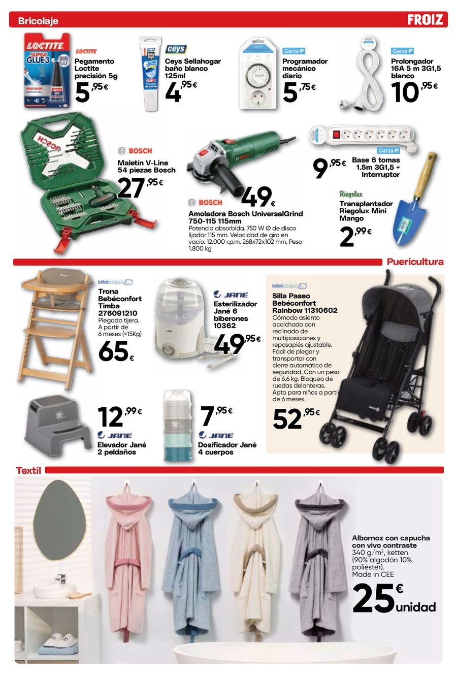 Froiz Spain Offers from 25 February to 24 March 2026 Discounts brochure