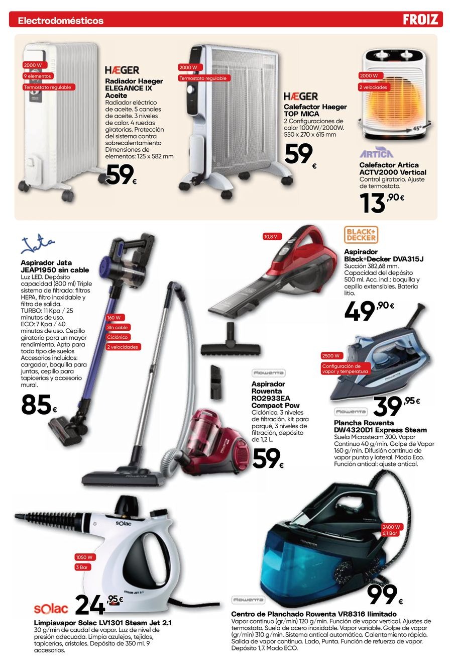 Froiz Spain Offers from 25 February to 24 March 2026 Discounts brochure