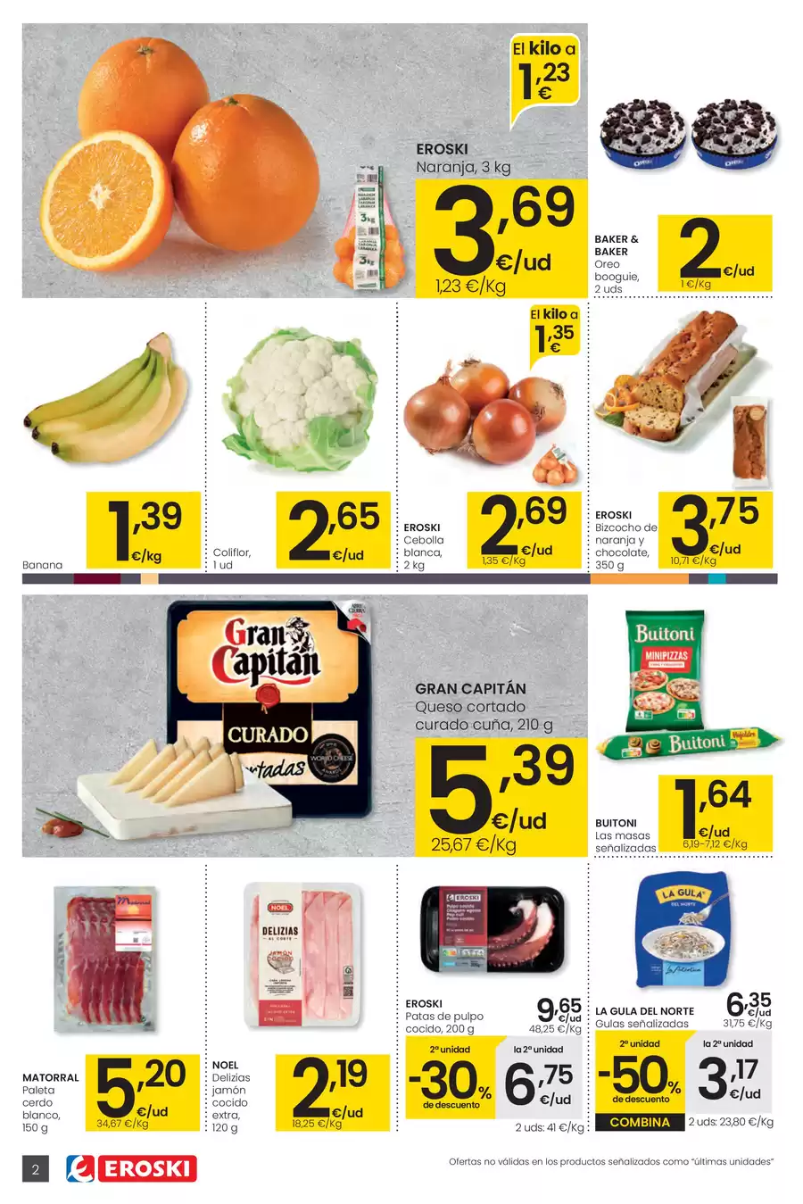 Eroski Spain Offers from 26 February to 11 March 2026 Offer