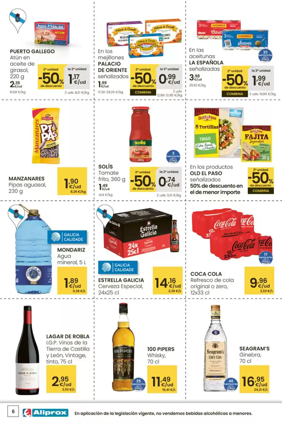 Ofertas de Eroski España de 26 febrero a 11 marzo 2026 2ª Unidad -50% de Descuento