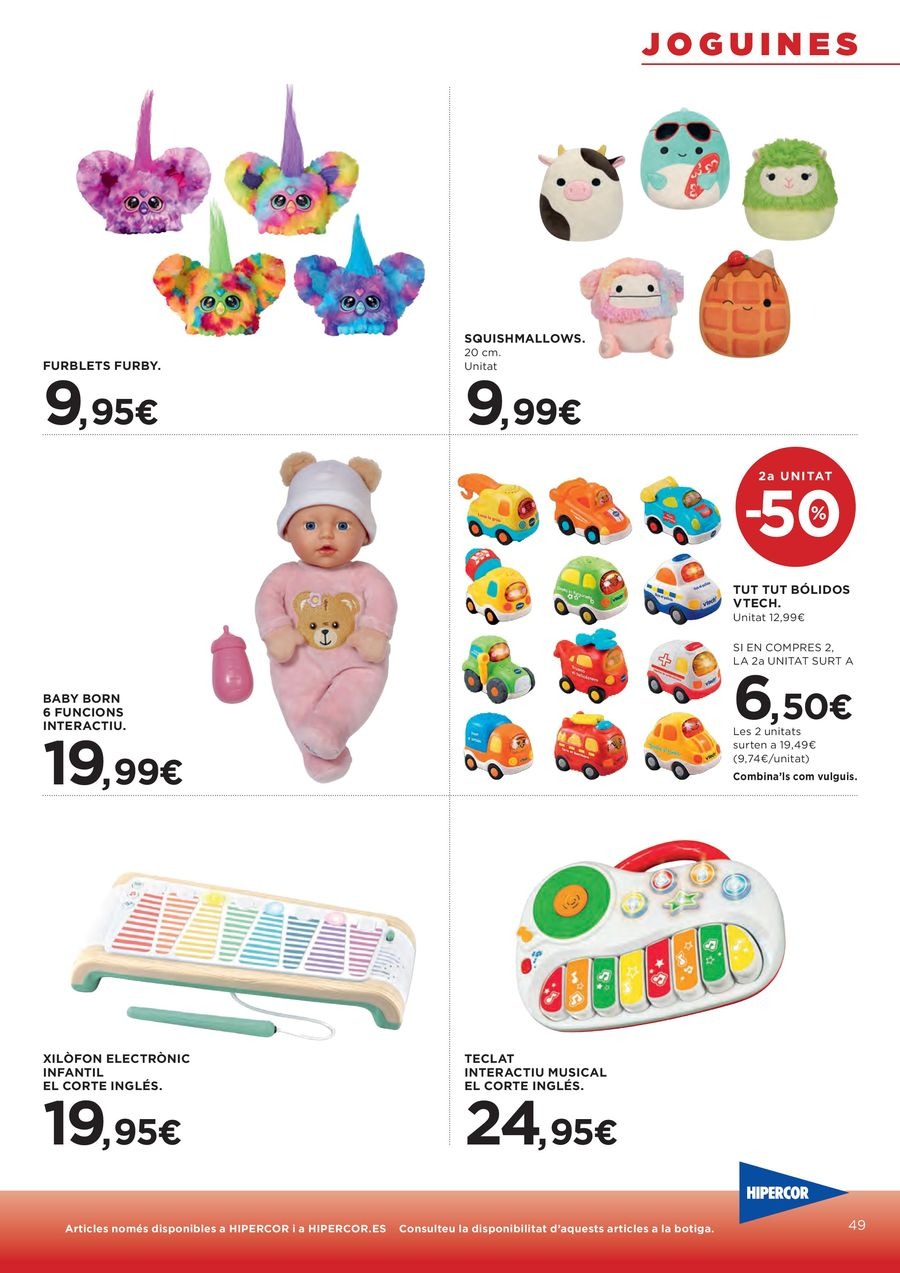 Ofertas de Hipercor España de 26 febrero a 11 marzo 2026 70% 2ª Unidad en Miles de Productos