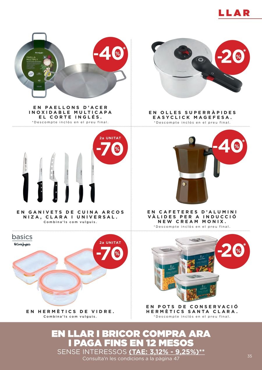 Ofertas de Hipercor España de 26 febrero a 11 marzo 2026 70% 2ª Unidad en Miles de Productos