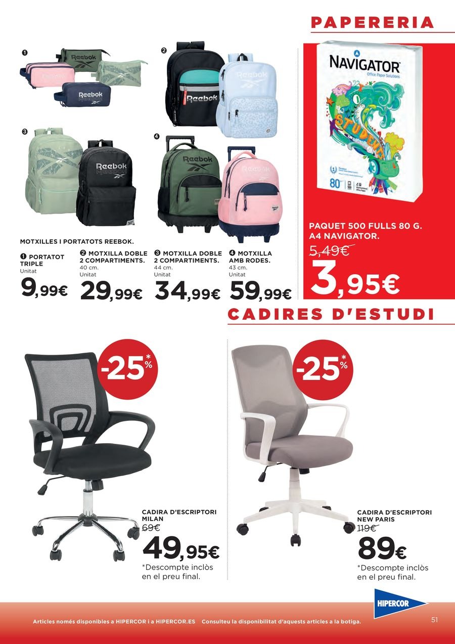 Ofertas de Hipercor España de 26 febrero a 11 marzo 2026 70% 2ª Unidad en Miles de Productos