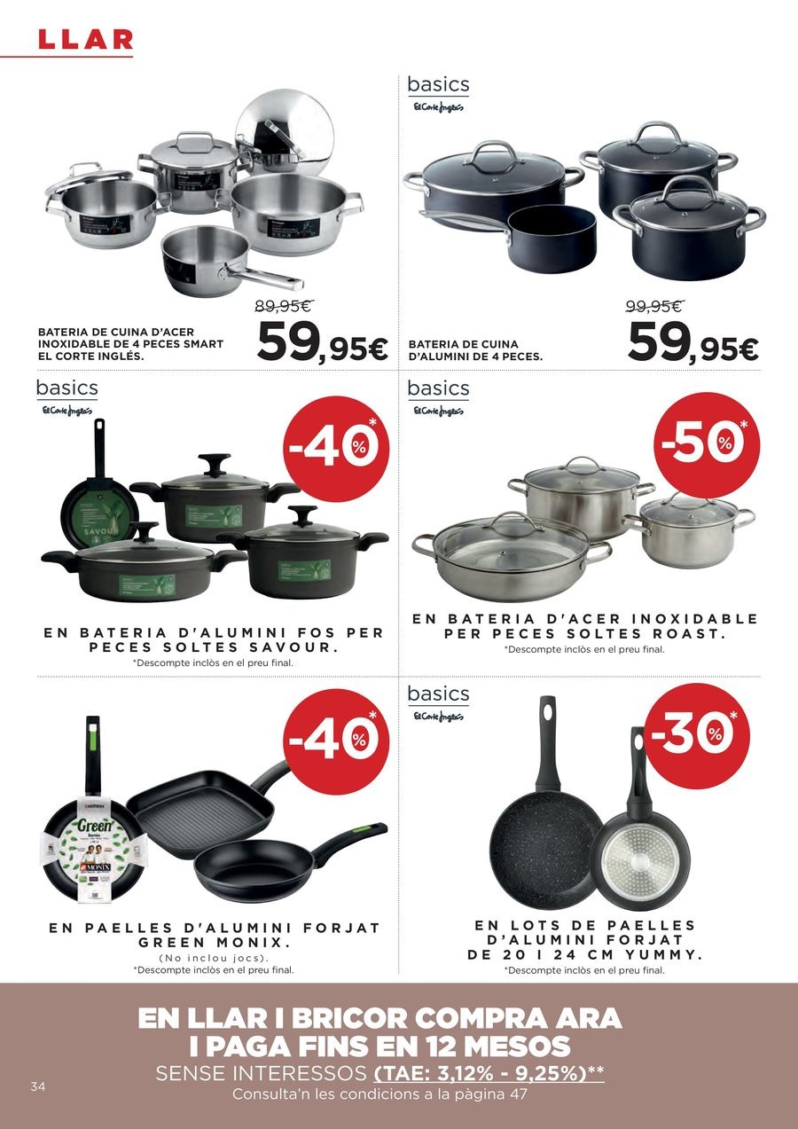 Ofertas de Hipercor España de 26 febrero a 11 marzo 2026 70% 2ª Unidad en Miles de Productos