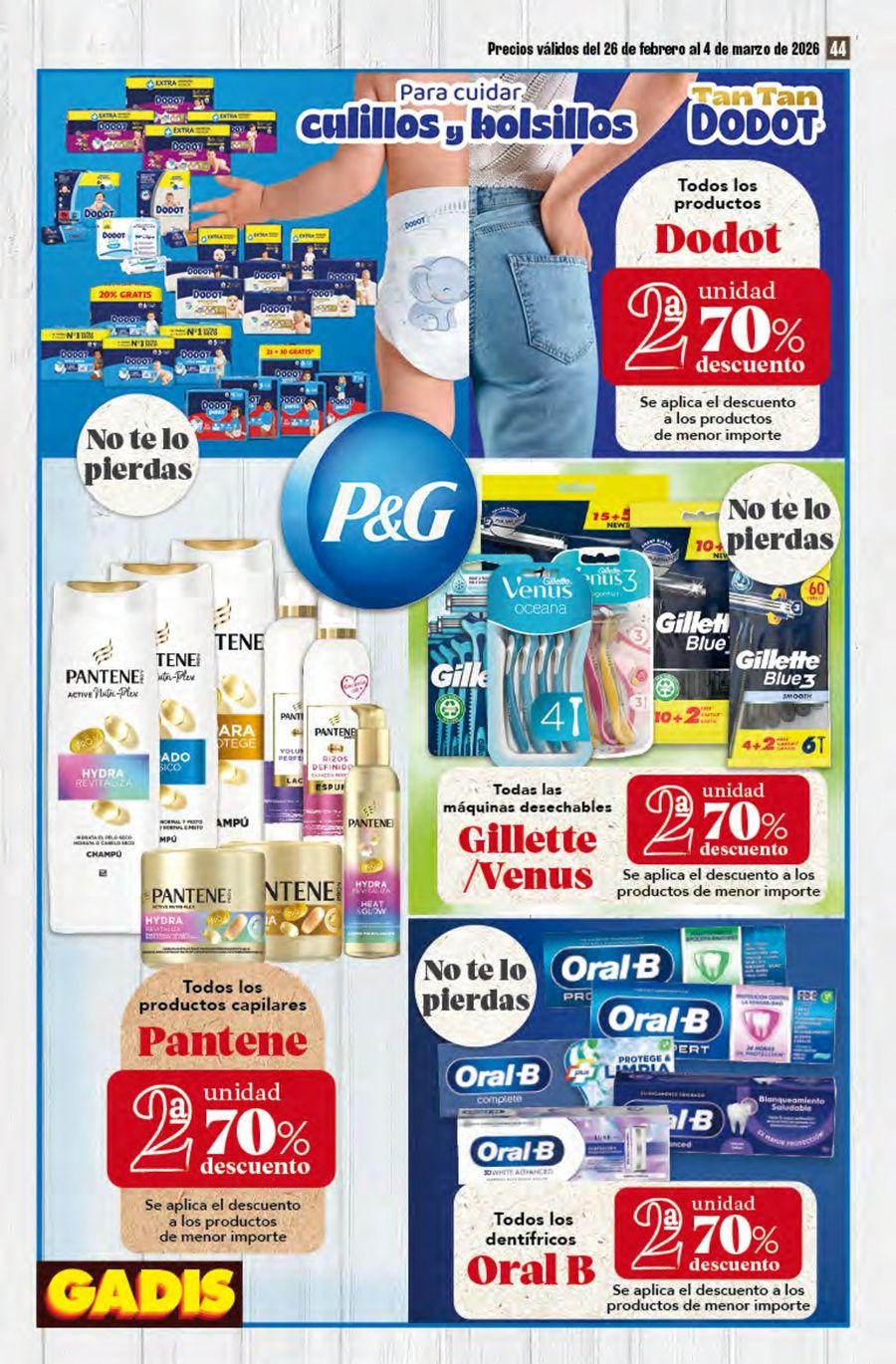 GADIS supermarket Spain Offers from 26 February to 4 March 2026 New prices