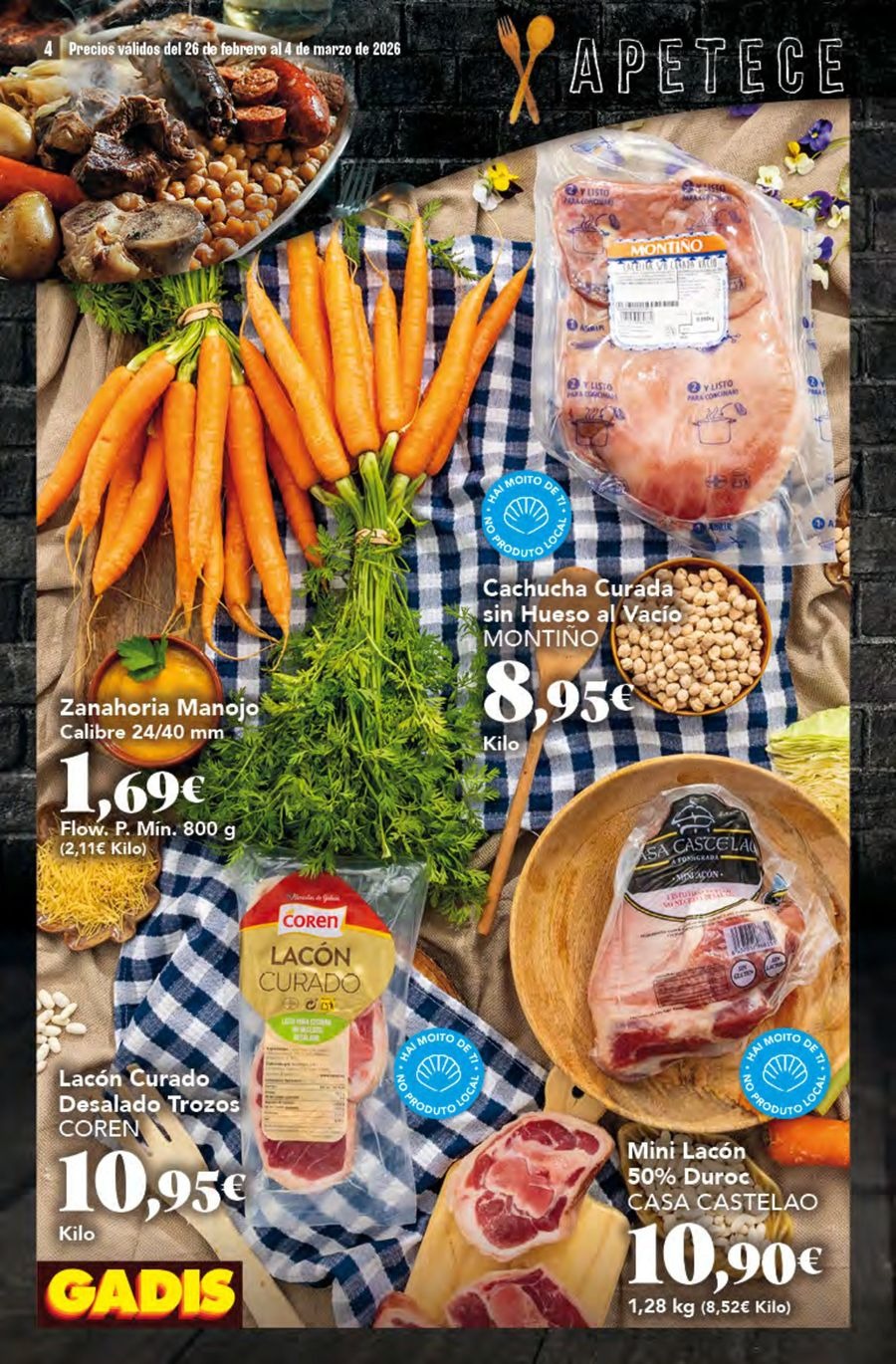 GADIS supermarket Spain Offers from 26 February to 4 March 2026 New prices