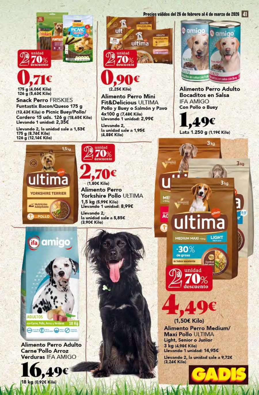GADIS supermarket Spain Offers from 26 February to 4 March 2026 New prices