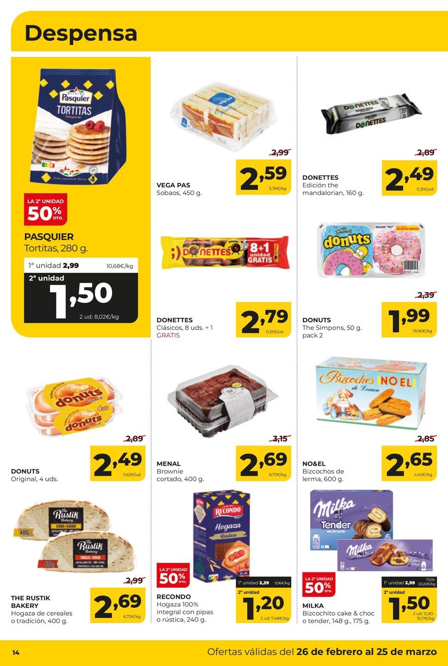 Ofertas de ‎Alimerka Supermercados‎ España de 26 febrero a 25 marzo 2026 Ofertas Mensuales