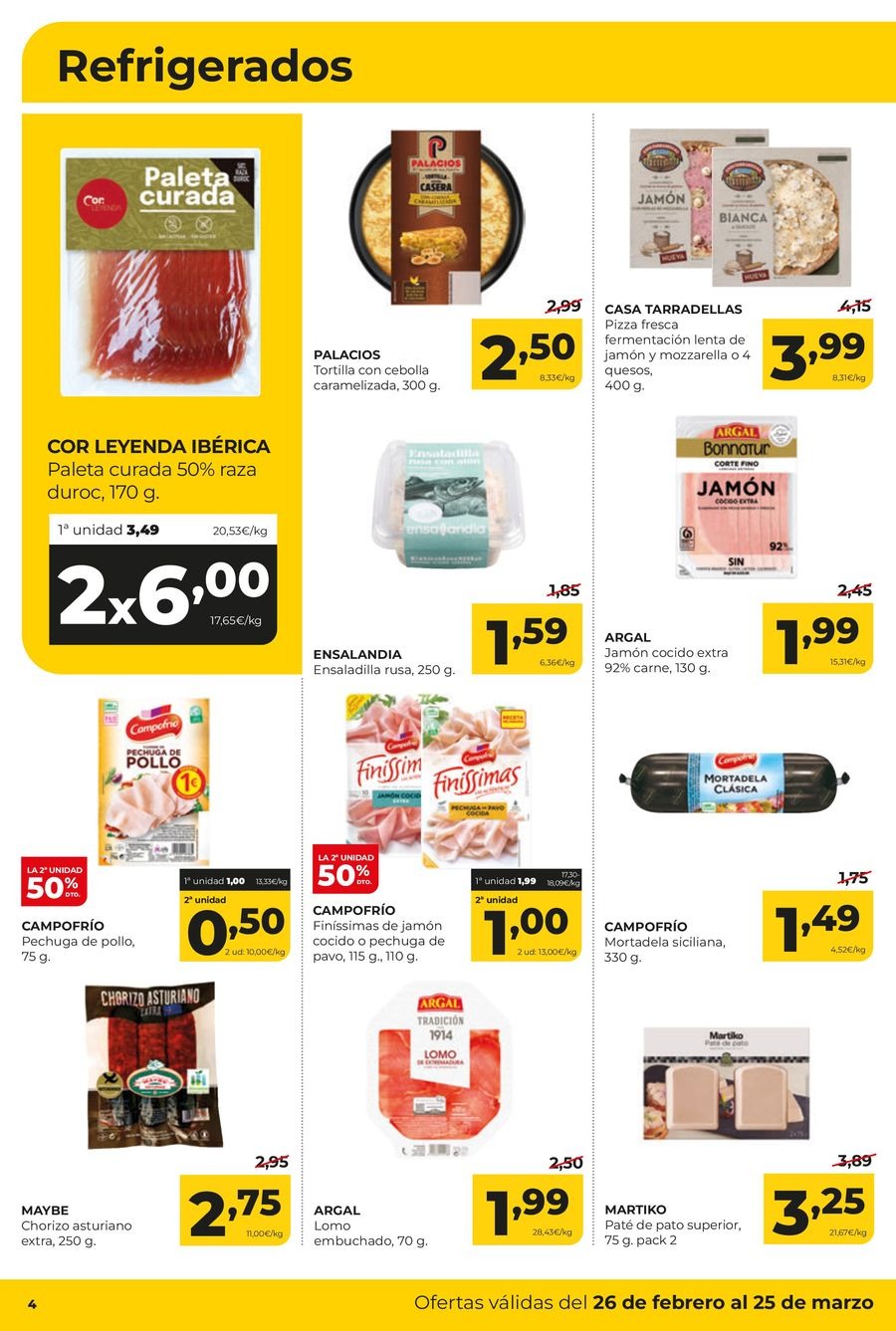 Ofertas de ‎Alimerka Supermercados‎ España de 26 febrero a 25 marzo 2026 Ofertas Mensuales