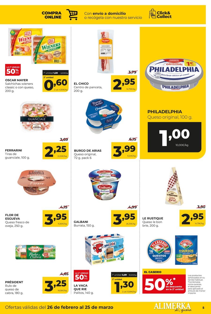 Ofertas de ‎Alimerka Supermercados‎ España de 26 febrero a 25 marzo 2026 Ofertas Mensuales
