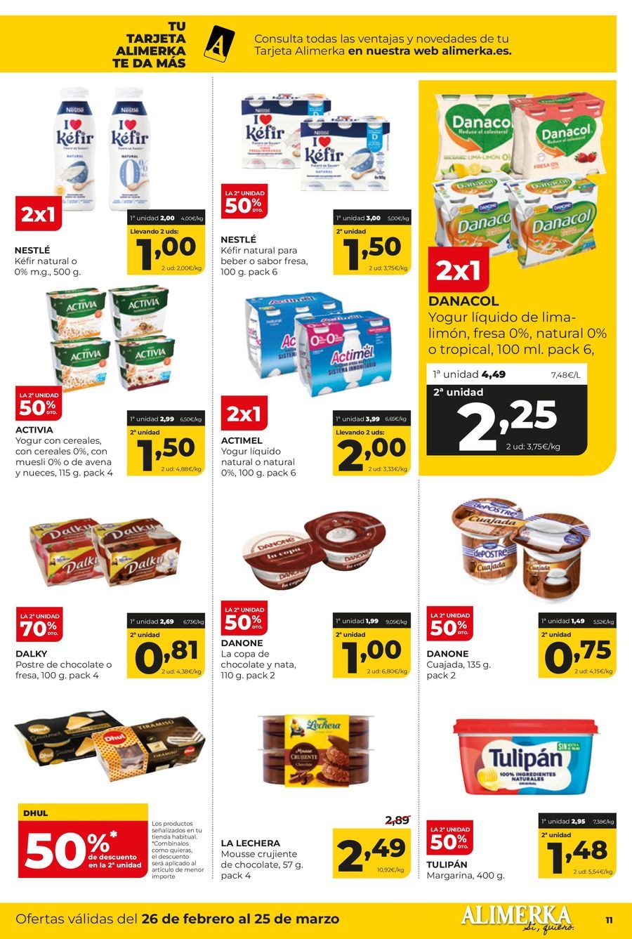 Ofertas de ‎Alimerka Supermercados‎ España de 26 febrero a 25 marzo 2026 Ofertas Mensuales