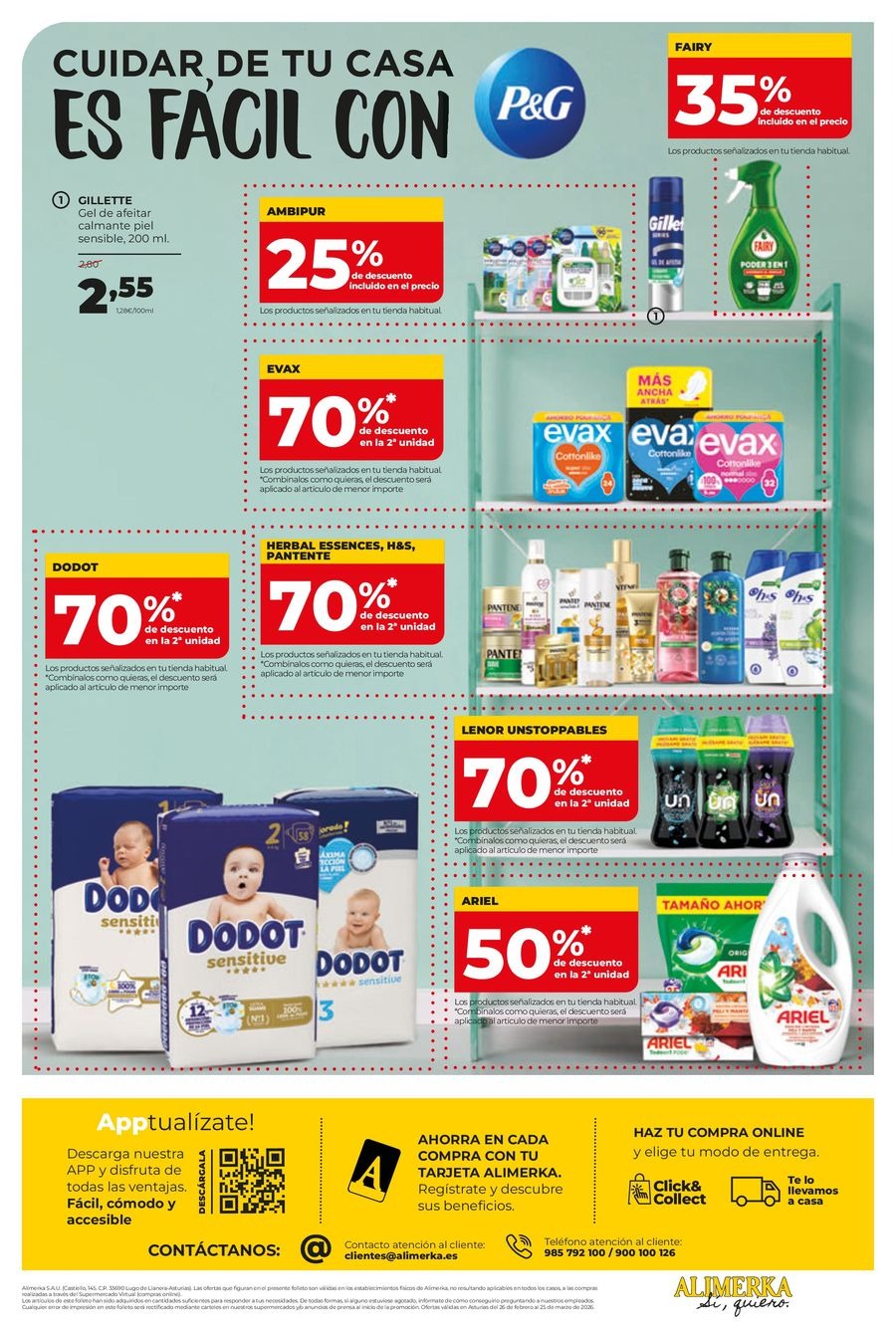 Ofertas de ‎Alimerka Supermercados‎ España de 26 febrero a 25 marzo 2026 Ofertas Mensuales