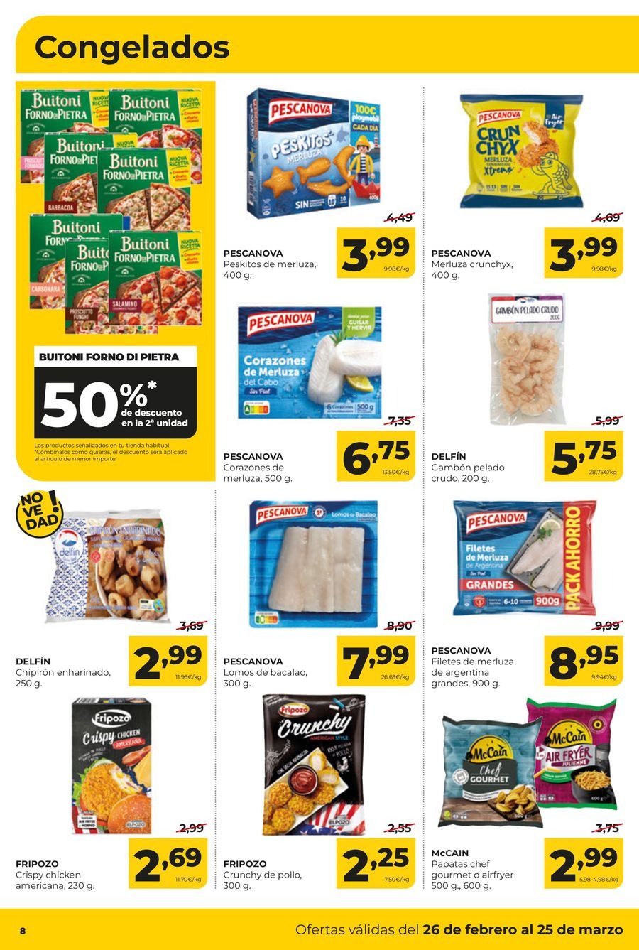 Ofertas de ‎Alimerka Supermercados‎ España de 26 febrero a 25 marzo 2026 Ofertas Mensuales