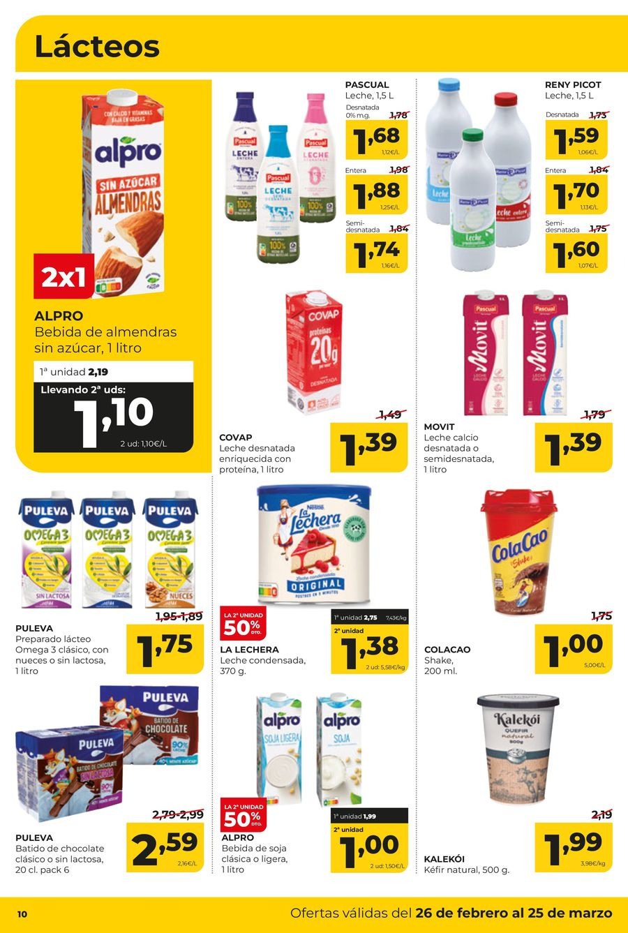 Ofertas de ‎Alimerka Supermercados‎ España de 26 febrero a 25 marzo 2026 Ofertas Mensuales