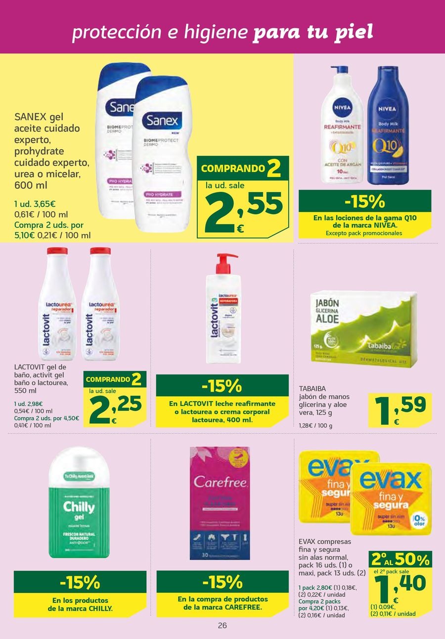 Ofertas de HiperDino España de 24 febrero a 9 marzo 2026 Nuevas ofertas