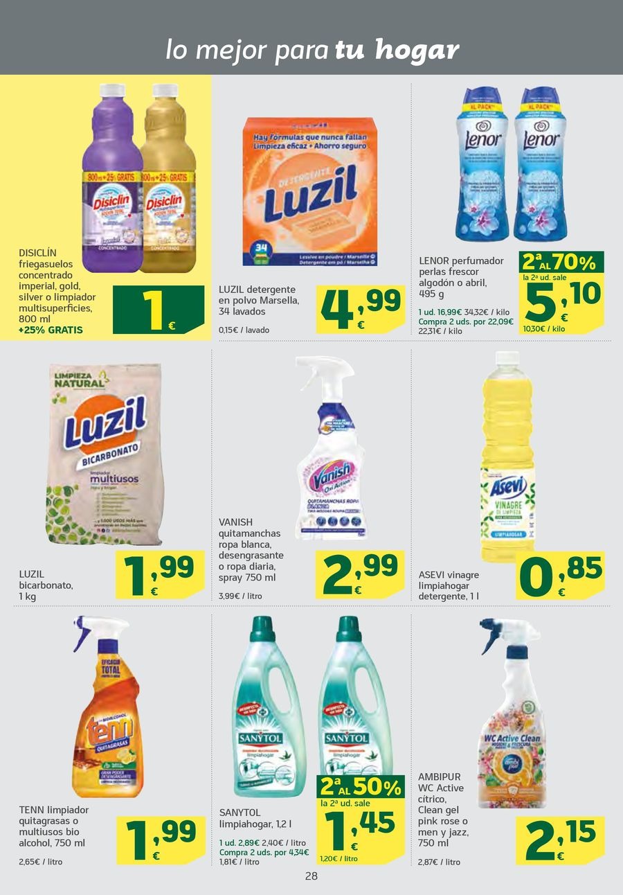 Ofertas de HiperDino España de 24 febrero a 9 marzo 2026 Nuevas ofertas