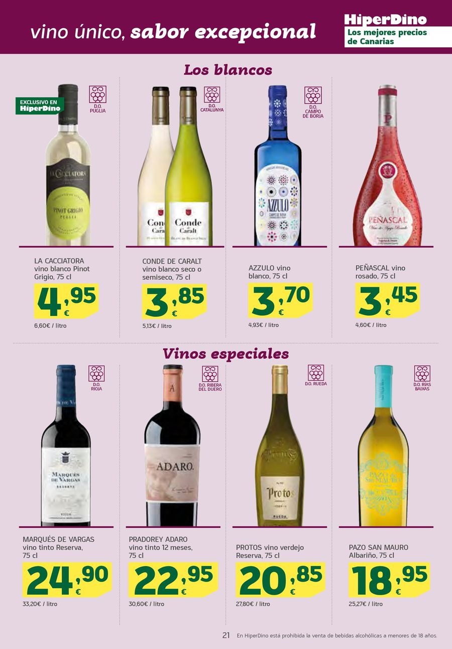 Ofertas de HiperDino España de 24 febrero a 9 marzo 2026 Nuevas ofertas