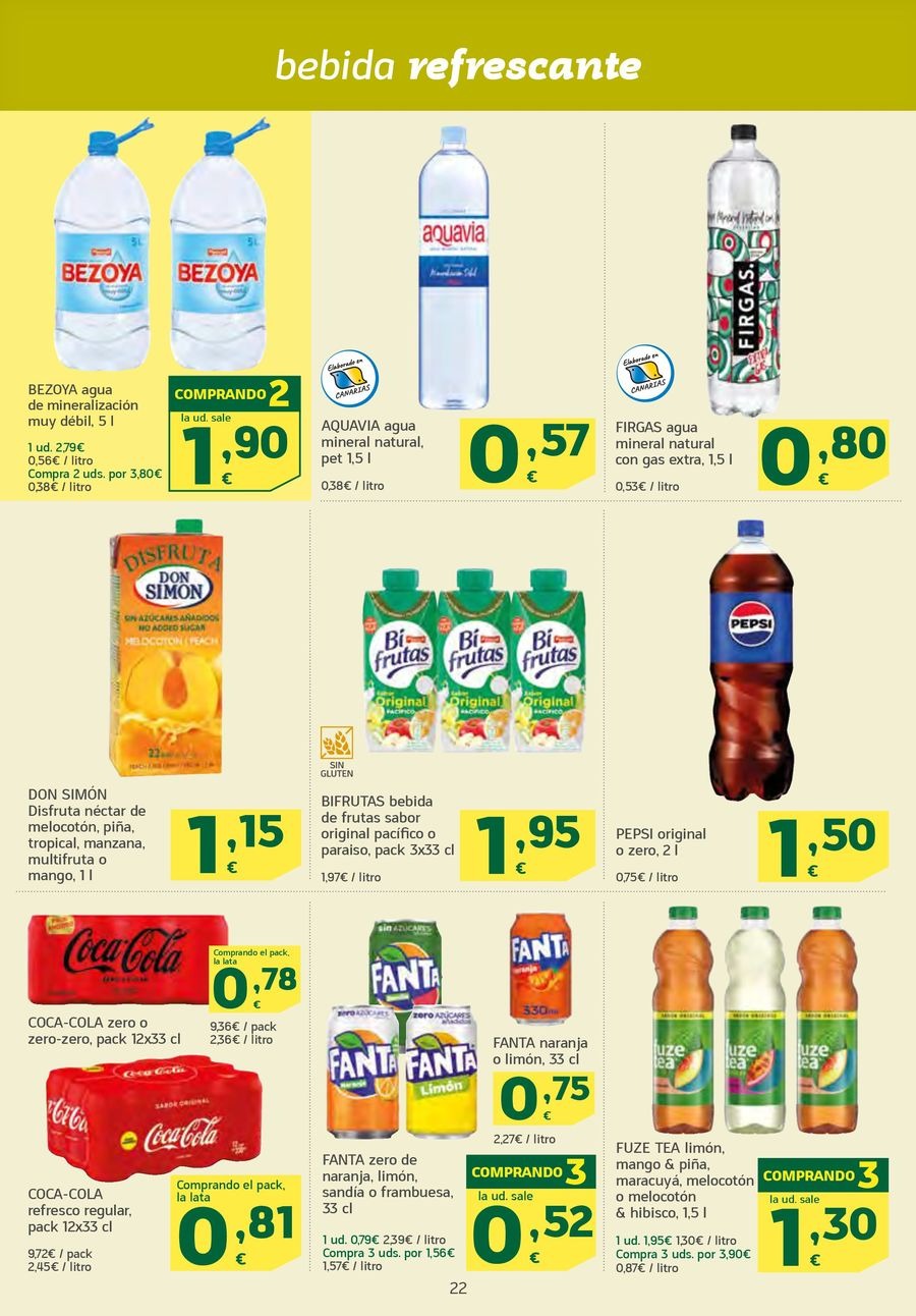 Ofertas de HiperDino España de 24 febrero a 9 marzo 2026 Nuevas ofertas