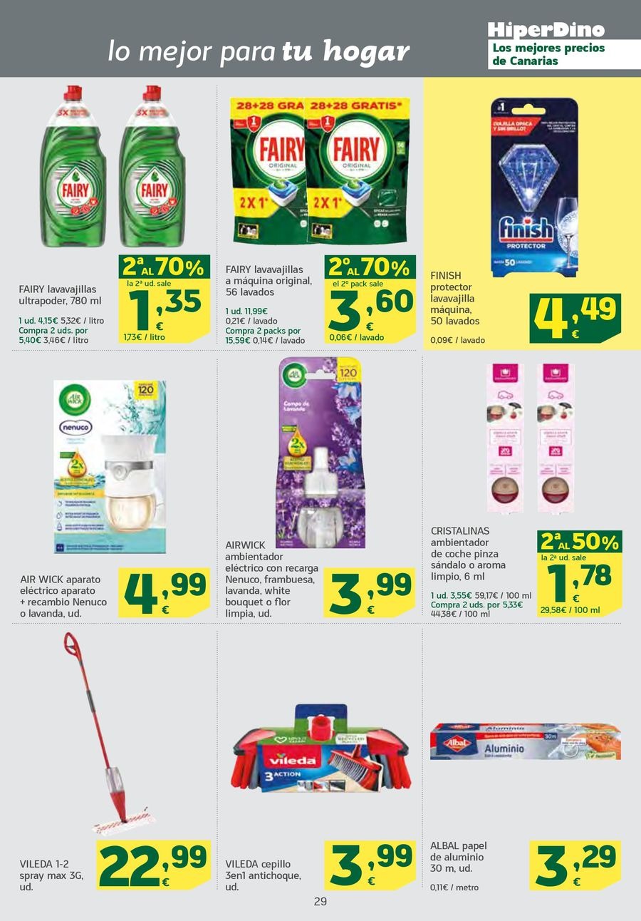 Ofertas de HiperDino España de 24 febrero a 9 marzo 2026 Nuevas ofertas