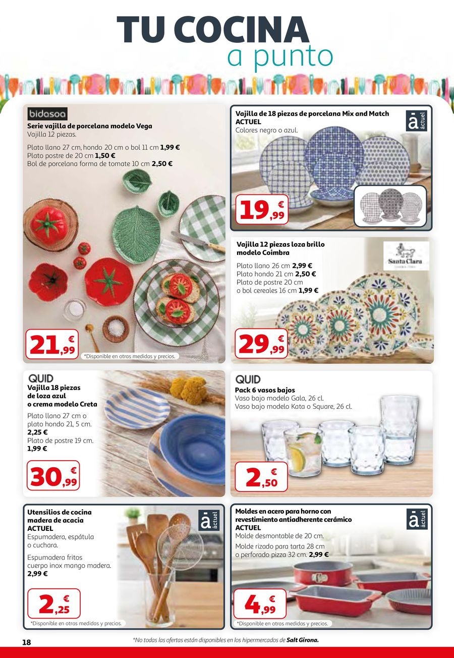 Offres Alcampo Espagne de 26 février à 11 mars 2026 2ème Unité -50%