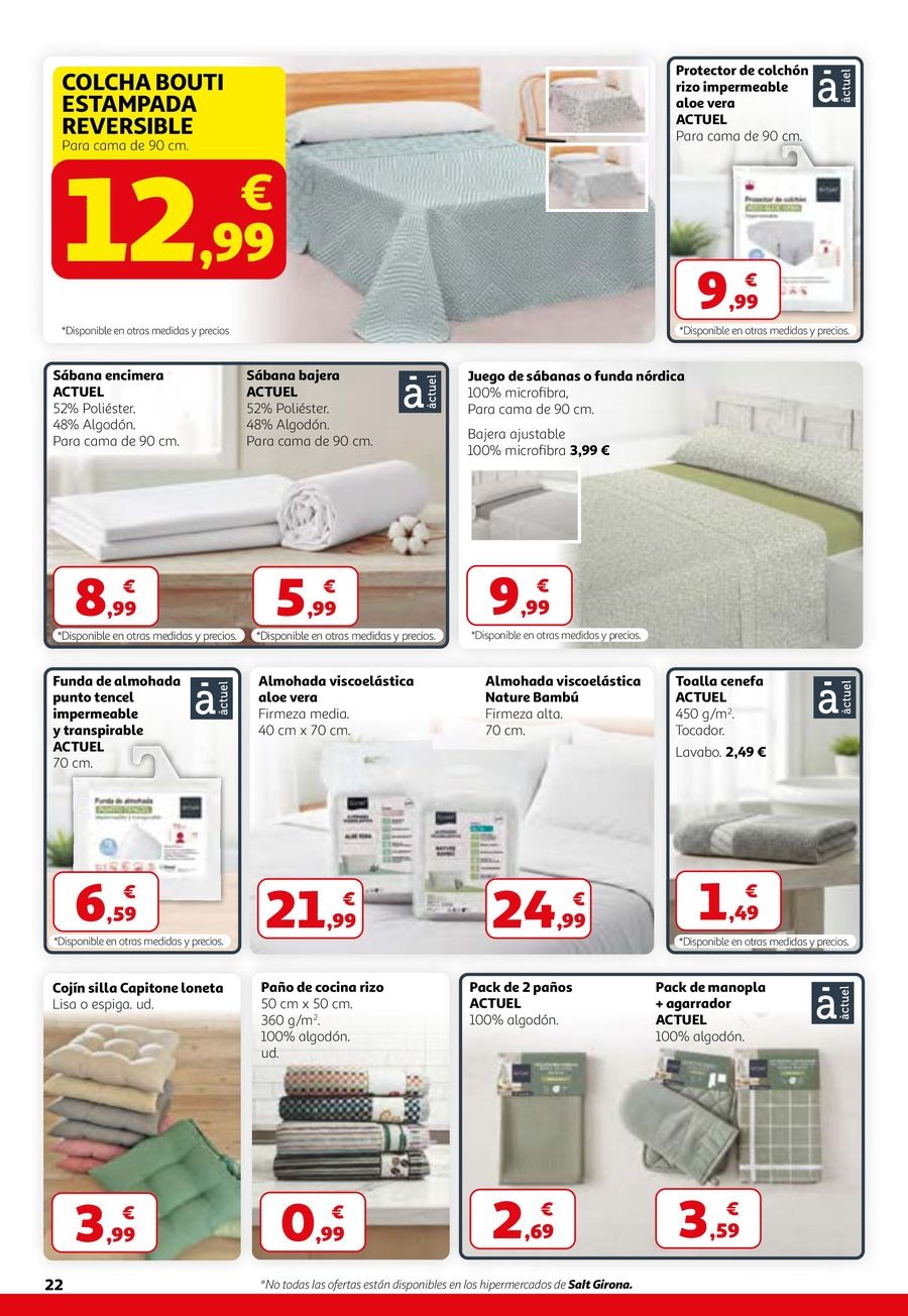 Offres Alcampo Espagne de 26 février à 11 mars 2026 2ème Unité -50%