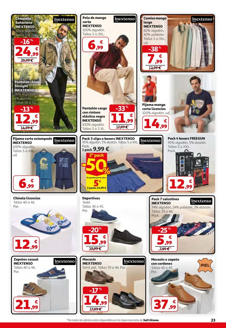 Offres Alcampo Espagne de 26 février à 11 mars 2026 2ème Unité -50%