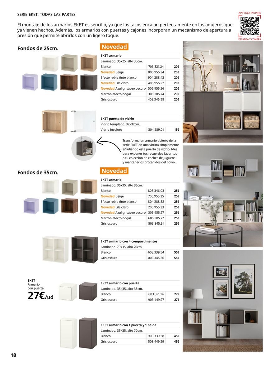 Ofertas de IKEA España de 19 febrero a 31 agosto 2026 Almacenaje versátil y personalizado