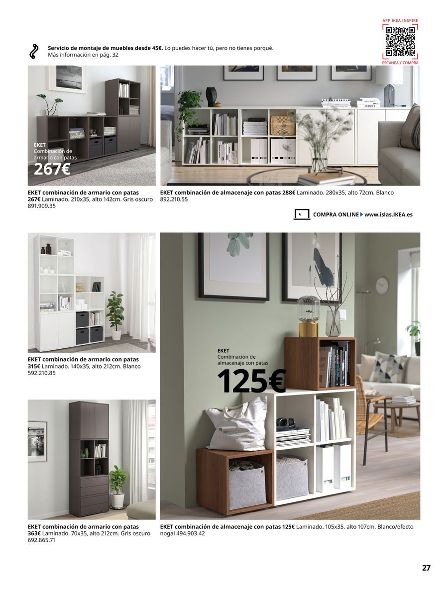 Ofertas de IKEA España de 19 febrero a 31 agosto 2026 Almacenaje versátil y personalizado