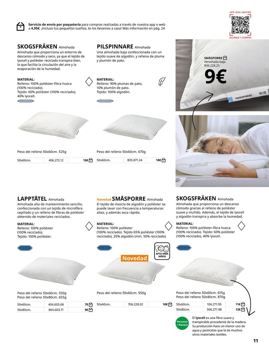 Ofertas de IKEA España de 19 febrero a 31 agosto 2026 Ofertas de Ropa de Cama