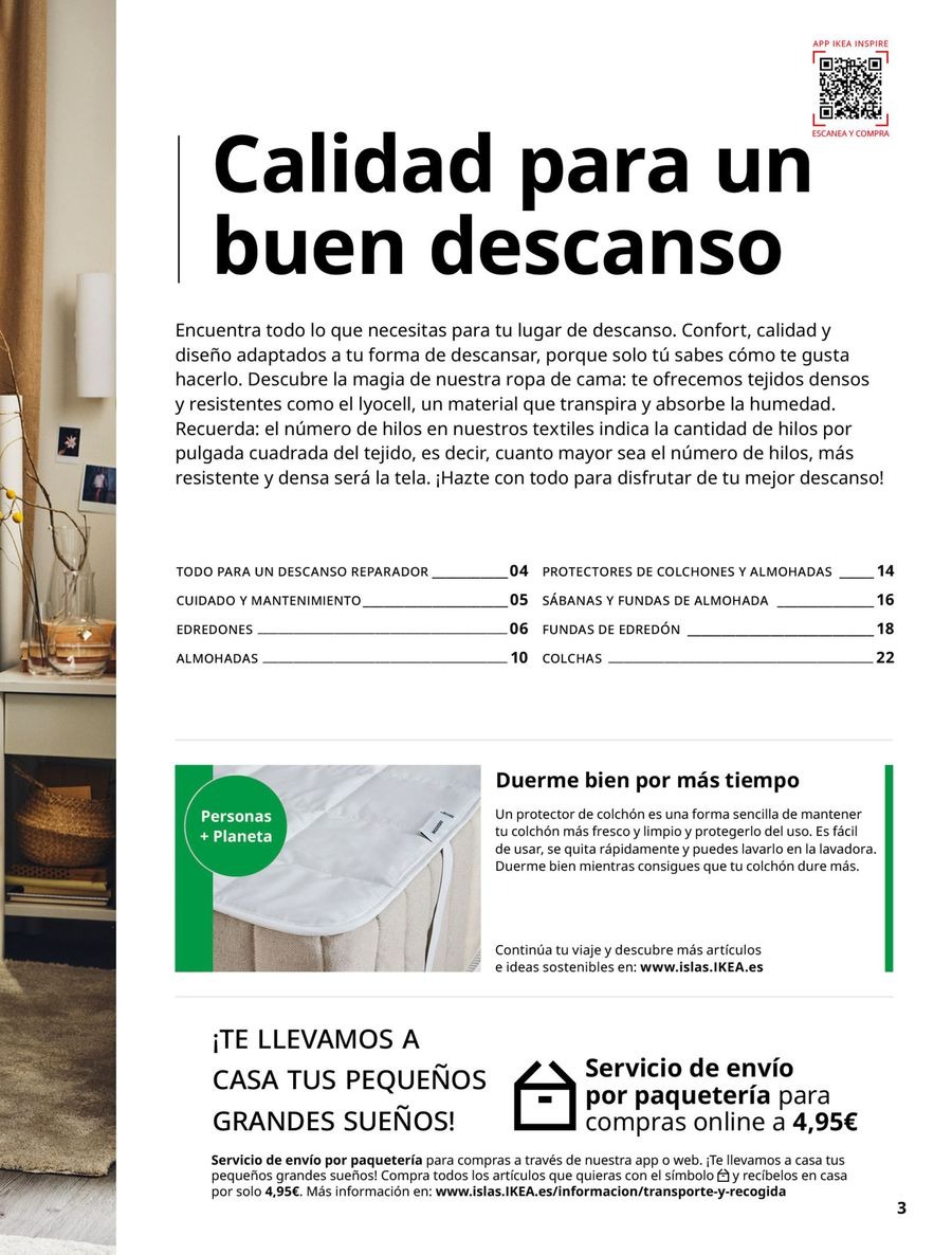 Ofertas de IKEA España de 19 febrero a 31 agosto 2026 Ofertas de Ropa de Cama